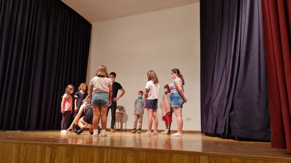Presentación del taller de teatro infantil